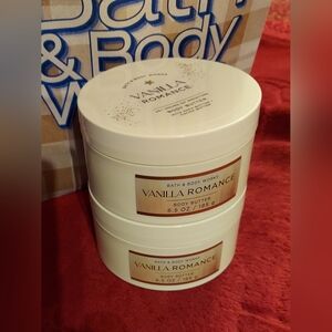 Vanilla romance body butters by bath and body works